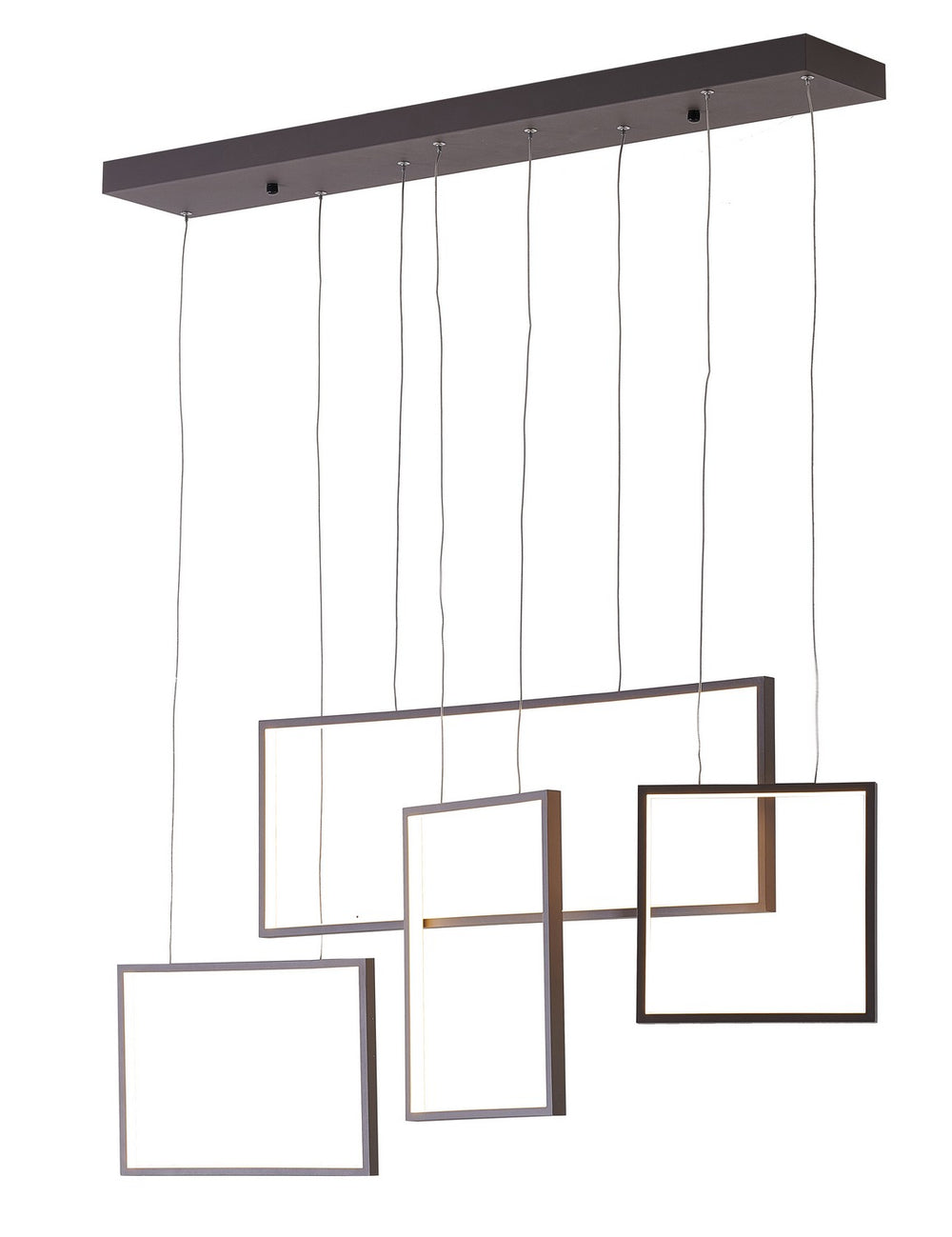Bethel International Canada - LED Chandelier - Coffee Brown- Union Lighting Luminaires Decor