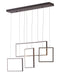 Bethel International Canada - LED Chandelier - Coffee Brown- Union Lighting Luminaires Decor