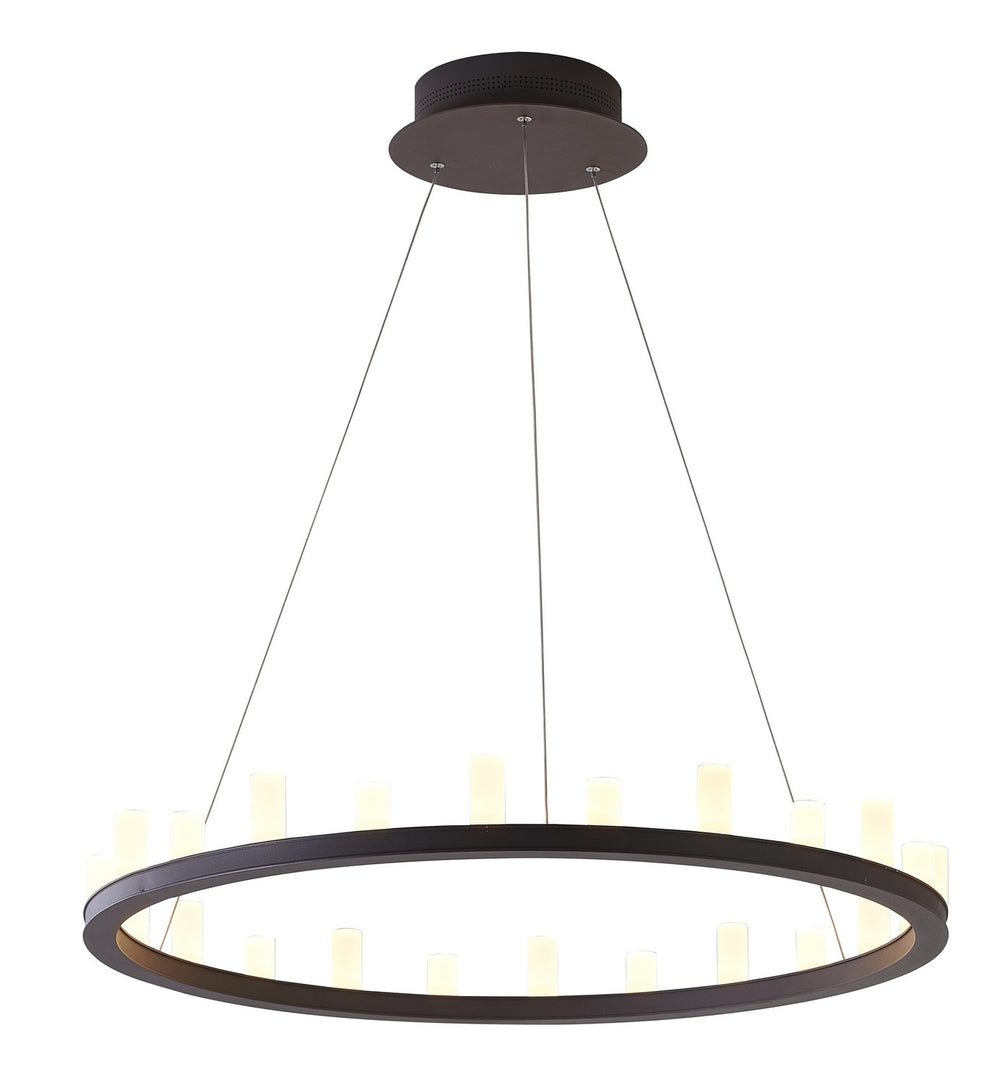 Bethel International Canada - LED Chandelier - Coffee Brown- Union Lighting Luminaires Decor