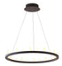 Bethel International Canada - LED Chandelier - Coffee Brown- Union Lighting Luminaires Decor