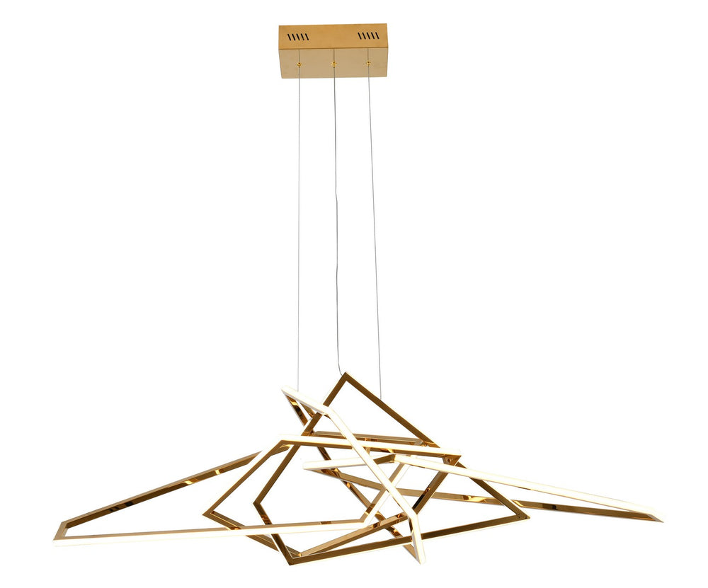 Bethel International Canada - LED Chandelier - Gold- Union Lighting Luminaires Decor