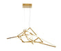 Bethel International Canada - LED Chandelier - Gold- Union Lighting Luminaires Decor