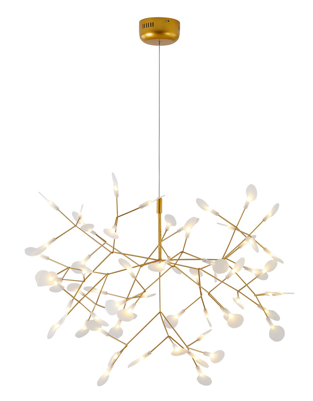 Bethel International Canada - LED Chandelier - Gold- Union Lighting Luminaires Decor