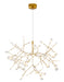 Bethel International Canada - LED Chandelier - Gold- Union Lighting Luminaires Decor