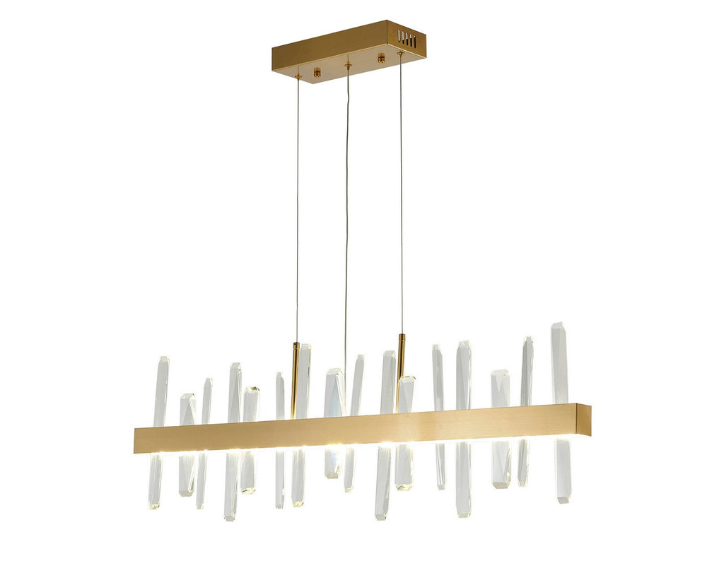 Bethel International Canada - LED Chandelier - Gold- Union Lighting Luminaires Decor