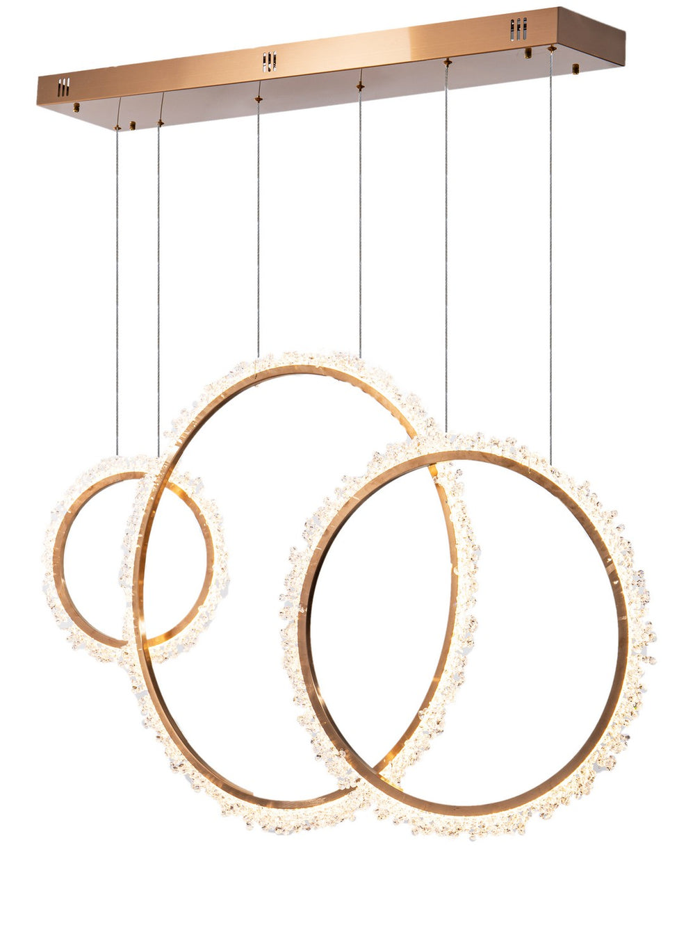 Bethel International Canada - LED Chandelier - Gold- Union Lighting Luminaires Decor