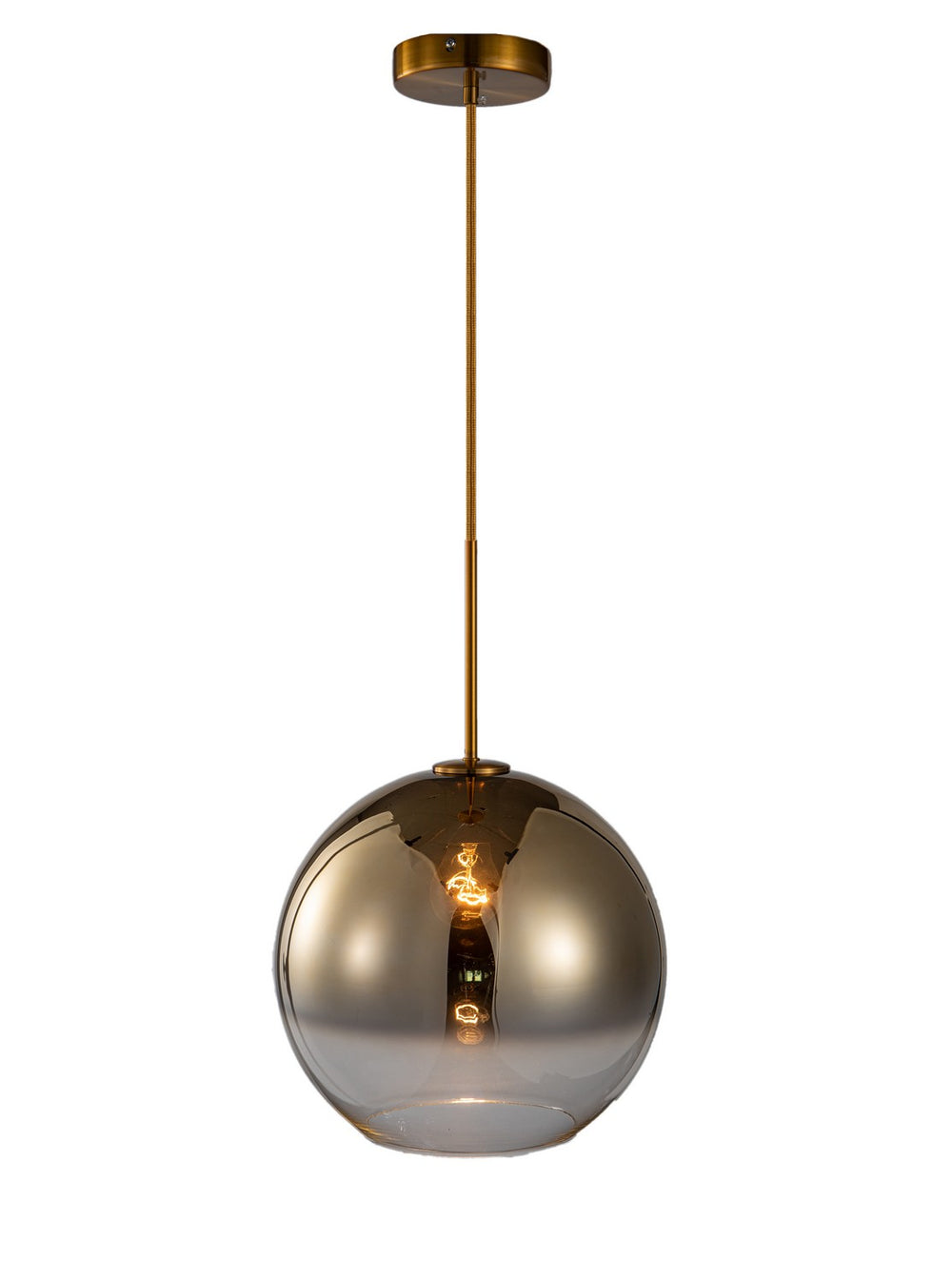 Bethel International Canada - One Light Pendant - Gold- Union Lighting Luminaires Decor
