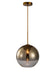 Bethel International Canada - One Light Pendant - Gold- Union Lighting Luminaires Decor