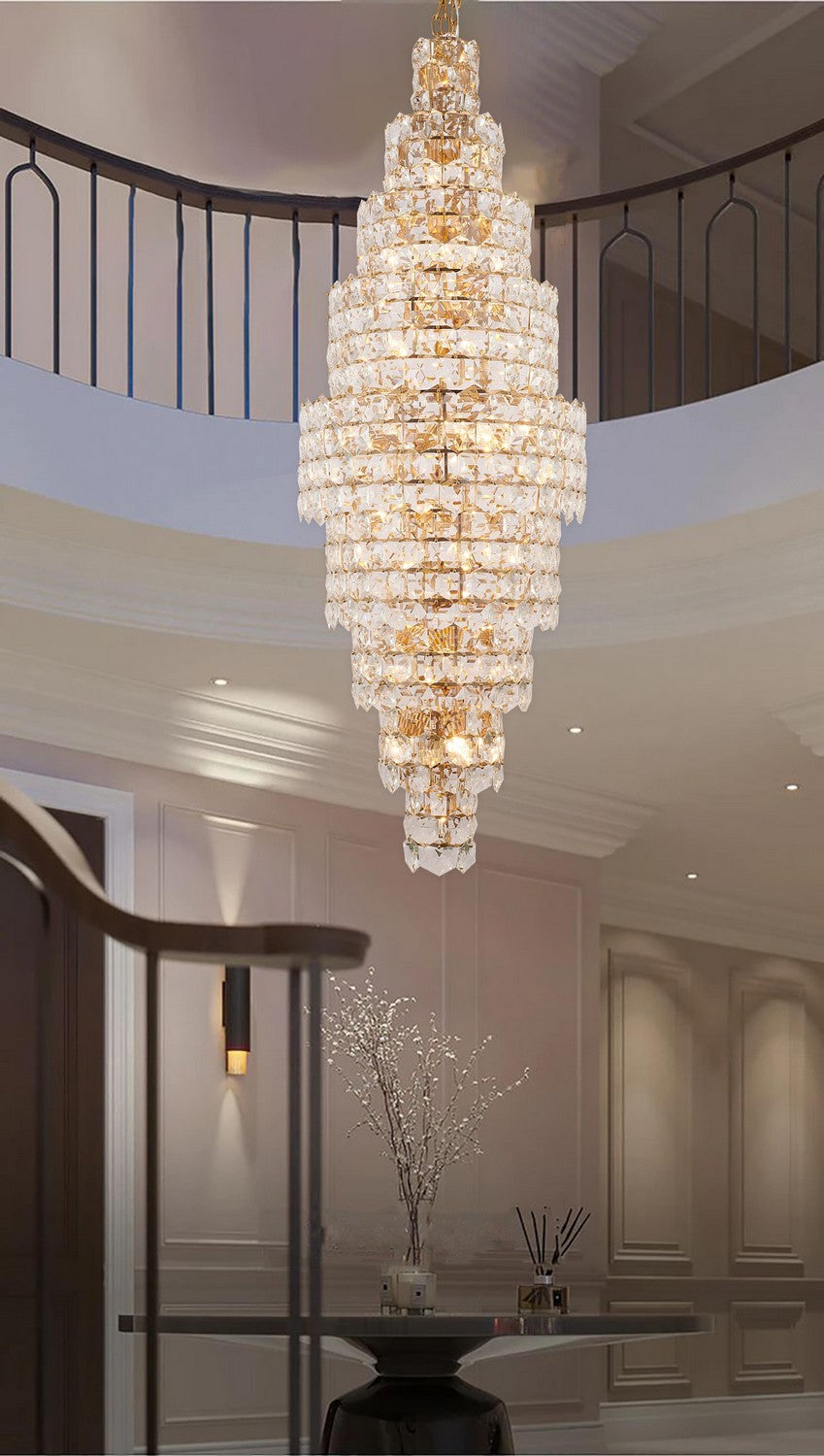 Bethel International Canada - 56 Light Chandelier - Brass- Union Lighting Luminaires Decor