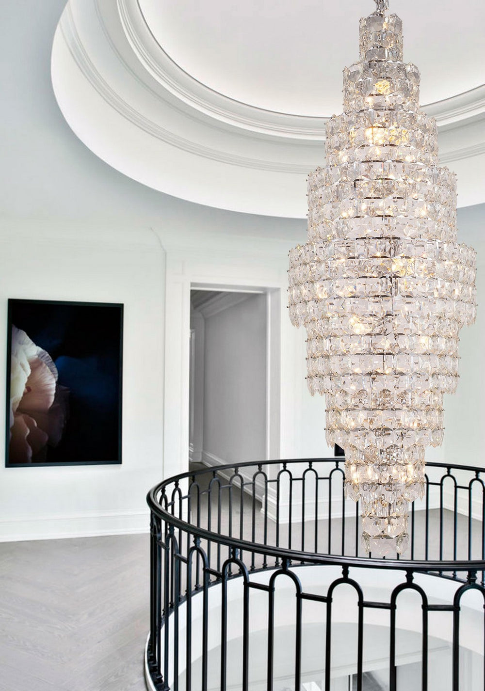 Bethel International Canada - 56 Light Chandelier - Chrome- Union Lighting Luminaires Decor
