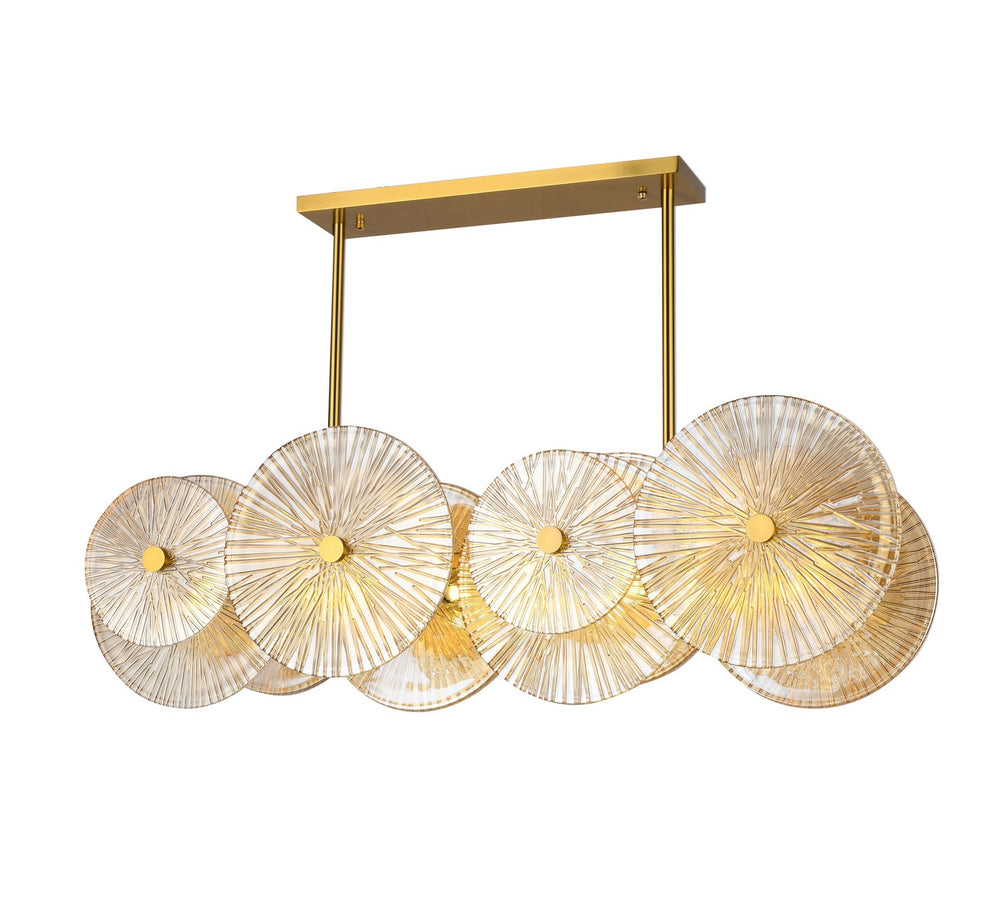 Bethel International Canada - 12 Light Chandelier - Brass- Union Lighting Luminaires Decor