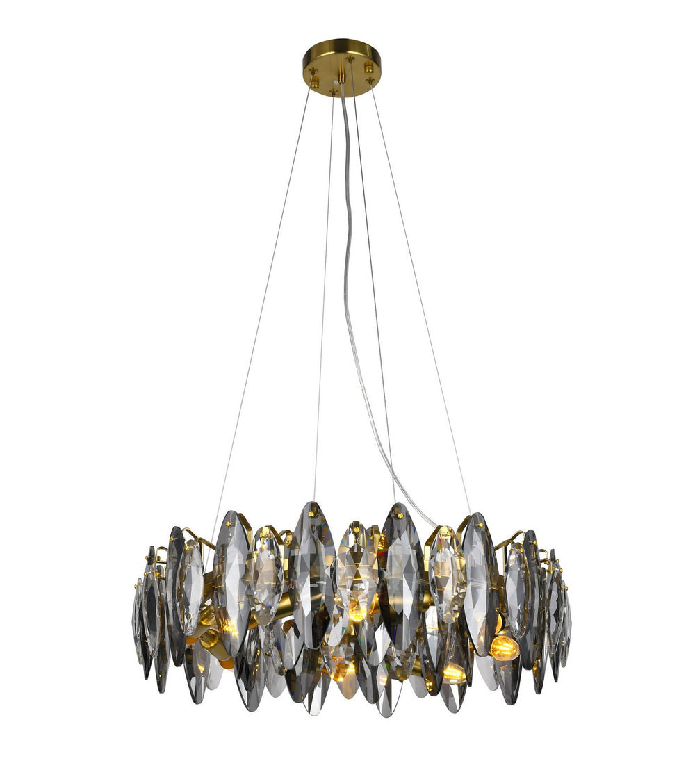 Bethel International Canada - 11 Light Chandelier - Brass- Union Lighting Luminaires Decor
