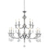 Bethel International Canada - 15 Light Chandelier - Chrome- Union Lighting Luminaires Decor