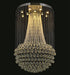 Bethel International Canada - 12 Light Flush Mount - Chrome- Union Lighting Luminaires Decor