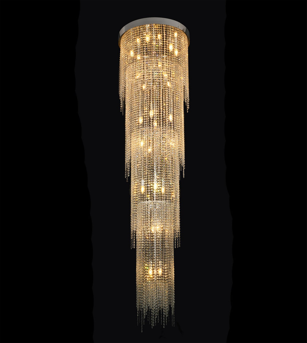 Bethel International Canada - 24 Light Chandelier - Chrome- Union Lighting Luminaires Decor