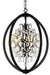 Bethel International Canada - Four Light Chandelier - Matte Black- Union Lighting Luminaires Decor