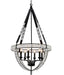 Bethel International Canada - Six Light Chandelier - Matte Black- Union Lighting Luminaires Decor