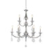 Bethel International Canada - Nine Light Chandelier - Chrome- Union Lighting Luminaires Decor