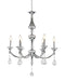 Bethel International Canada - Six Light Chandelier - Chrome- Union Lighting Luminaires Decor