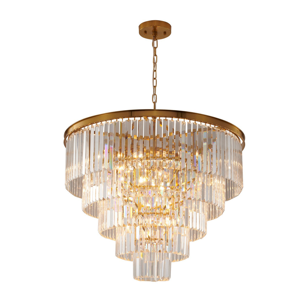 Bethel International Canada - 15 Light Chandelier - Gold- Union Lighting Luminaires Decor