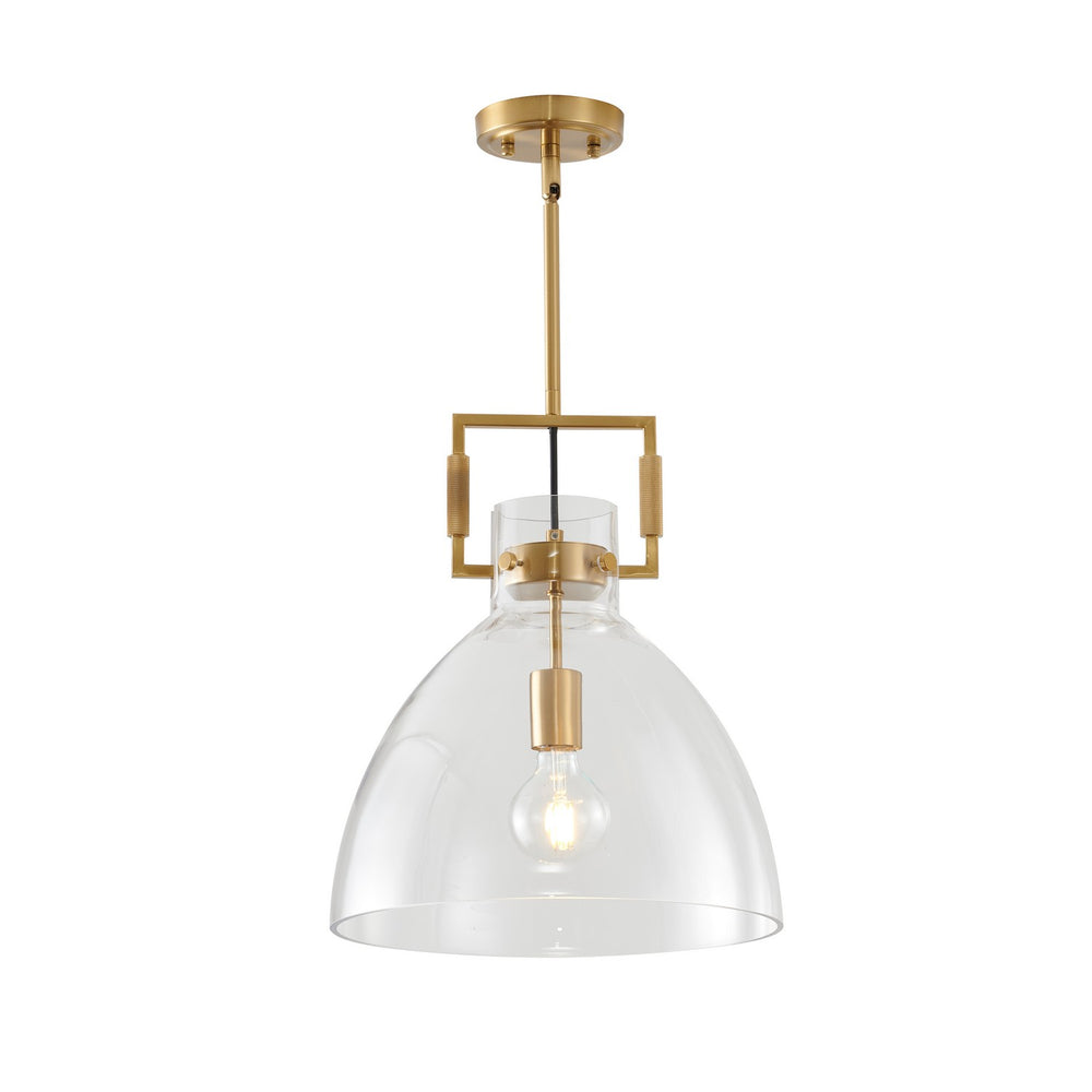 Bethel International Canada - One Light Pendant - Gold- Union Lighting Luminaires Decor