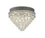 Bethel International Canada - Nine Light Semi Flush Mount - Chrome- Union Lighting Luminaires Decor