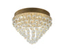 Bethel International Canada - Nine Light Semi Flush Mount - Gold- Union Lighting Luminaires Decor