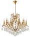 Bethel International Canada - 19 Light Chandelier - Antique Brass- Union Lighting Luminaires Decor