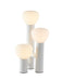 Bethel International Canada - Three Light Table Lamp - White- Union Lighting Luminaires Decor