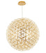 Bethel International Canada - LED Chandelier - Gold- Union Lighting Luminaires Decor