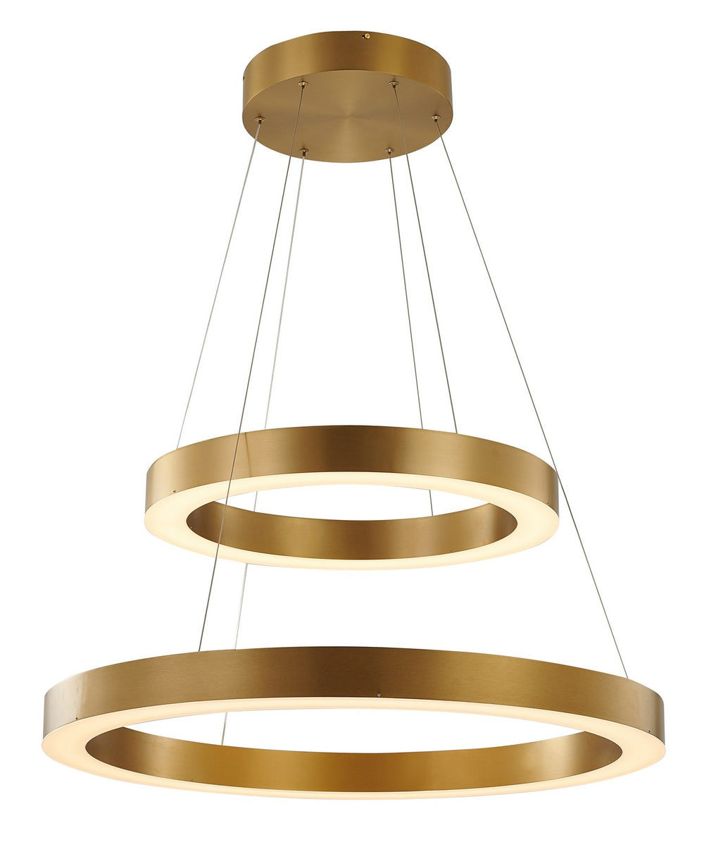 Bethel International Canada - LED Chandelier - Gold- Union Lighting Luminaires Decor