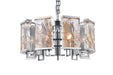 Bethel International Canada - Nine Light Chandelier - Chrome- Union Lighting Luminaires Decor
