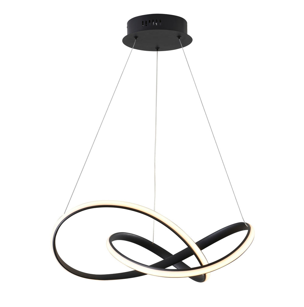 Bethel International Canada - LED Chandelier - Matte Black- Union Lighting Luminaires Decor