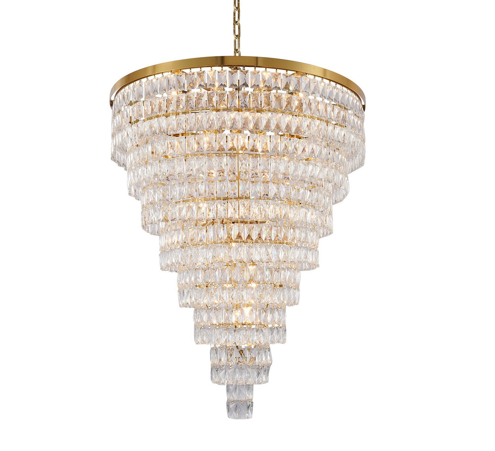 Bethel International Canada - 30 Light Chandelier - Gold- Union Lighting Luminaires Decor