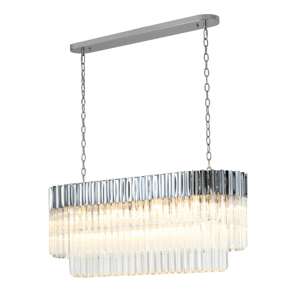 Bethel International Canada - 12 Light Chandelier - Chrome- Union Lighting Luminaires Decor