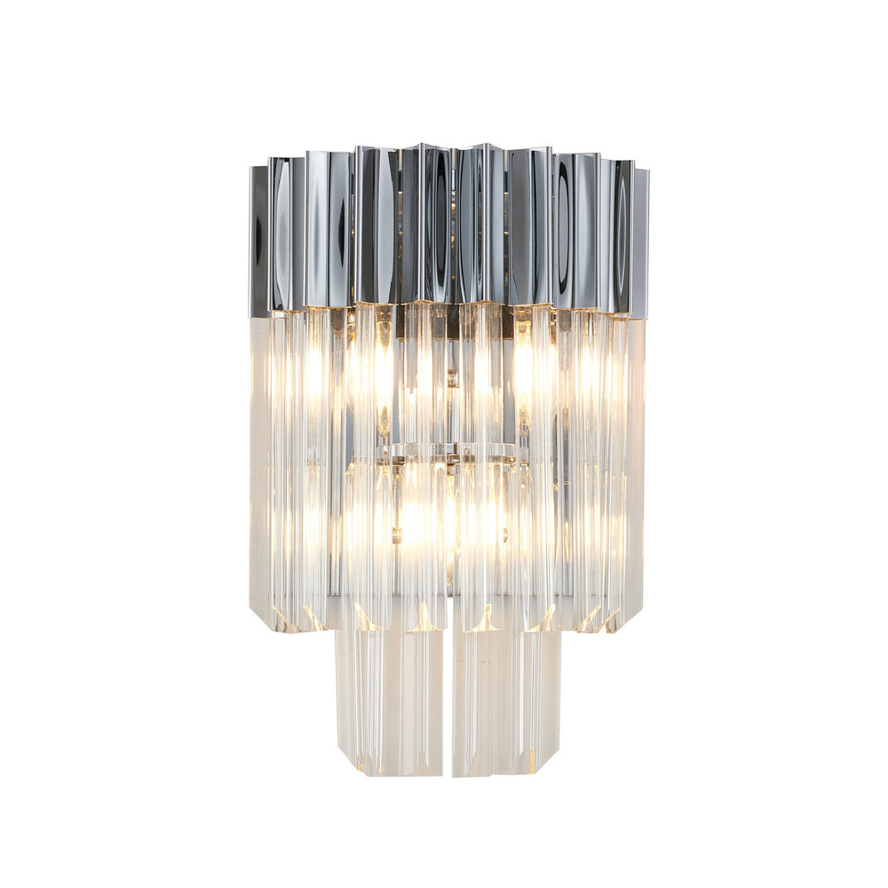 Bethel International Canada - Three Light Wall Sconce - Chrome- Union Lighting Luminaires Decor