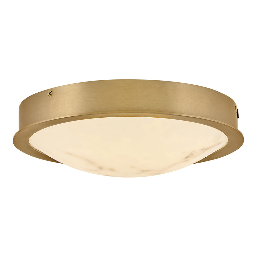 Fredrick Ramond Canada - LED Flush Mount - Cava - Lacquered Brass- Union Lighting Luminaires Decor