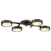 Fredrick Ramond Canada - LED Flush Mount - Cava - Black Oxide- Union Lighting Luminaires Decor