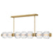 Fredrick Ramond Canada - LED Linear - Reign - Lacquered Brass- Union Lighting Luminaires Decor