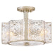 Fredrick Ramond Canada - LED Semi-Flush Mount - Florian - Glacial- Union Lighting Luminaires Decor