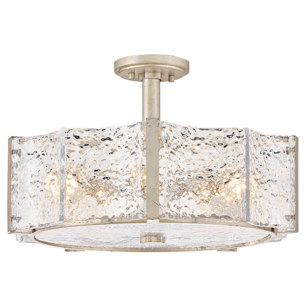 Fredrick Ramond Canada - LED Semi-Flush Mount - Florian - Glacial- Union Lighting Luminaires Decor