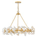 Fredrick Ramond Canada - LED Chandelier - Audra - Deluxe Gold- Union Lighting Luminaires Decor