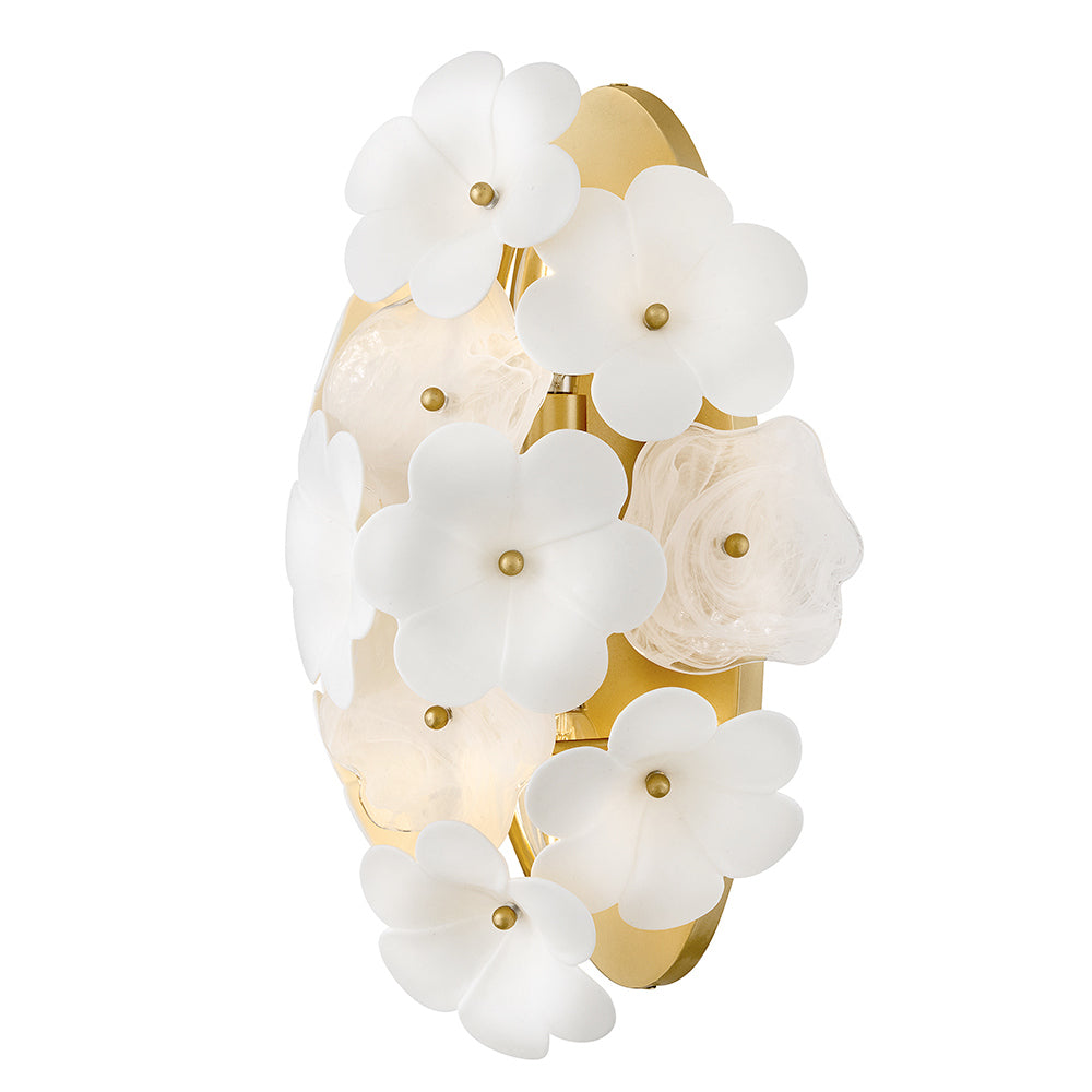 Fredrick Ramond Canada - LED Wall Sconce - Marianne - Deluxe Gold- Union Lighting Luminaires Decor