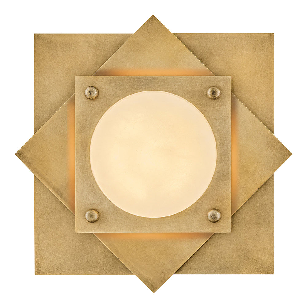 Fredrick Ramond Canada - LED Flush Mount - Claude - Heritage Brass- Union Lighting Luminaires Decor