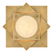 Fredrick Ramond Canada - LED Flush Mount - Claude - Heritage Brass- Union Lighting Luminaires Decor