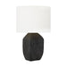 Visual Comfort Studio Canada - One Light Table Lamp - Sybert - Rough Black Ceramic- Union Lighting Luminaires Decor