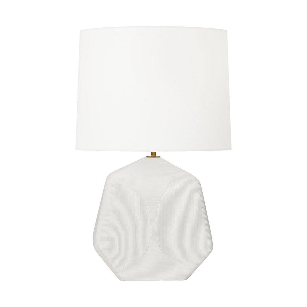Visual Comfort Studio Canada - One Light Table Lamp - Tallulah - Matte White Ceramic- Union Lighting Luminaires Decor