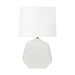Visual Comfort Studio Canada - One Light Table Lamp - Tallulah - Matte White Ceramic- Union Lighting Luminaires Decor