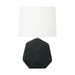 Visual Comfort Studio Canada - One Light Table Lamp - Tallulah - Rough Black Ceramic- Union Lighting Luminaires Decor