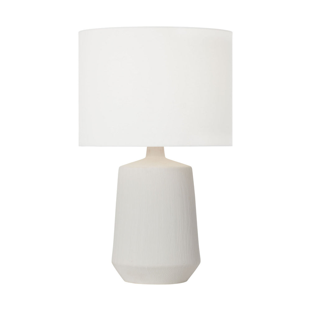 Visual Comfort Studio Canada - One Light Table Lamp - Panola - Matte White Ceramic- Union Lighting Luminaires Decor